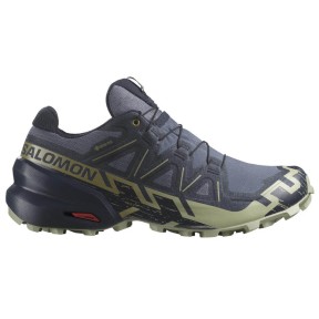 Salomon Speedcross 6 Gore-Tex Men's Shoes, Grisaille/Carbon