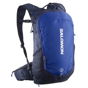 Salomon Trailblazer 20 Unisex Everyday Bag, Surf The Web/Black Iris