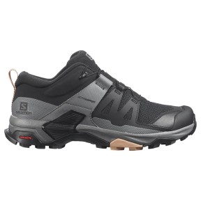 Salomon X Ultra 4 Men's Hiking Shoes, Black/Quiet Shade/Sirocco