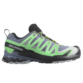 Salomon XA Pro 3D V9 Men's, Flint Stone/Green Gecko/Black