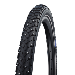 Schwalbe Marathon Winter Plus Wire Bead Tire 28x2.00", black reflex