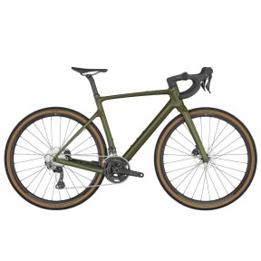 Scott Addict Gravel 30 Bike, Green/Black, 2023