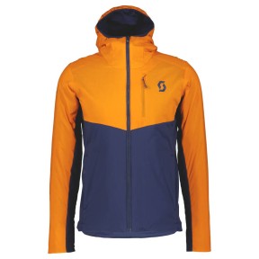 Scott Insuloft Light Men's Jacket, Midnight Blue/Copper Orange