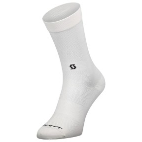 Scott Performance No Shortcuts Crew Socks, White