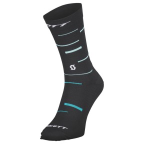 Scott Performance Supersonic Edt. Socks, Black/Electric Green