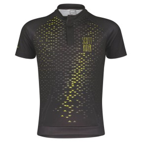 Scott RC Team SS Junior Kids Shirt, Black/Yellow