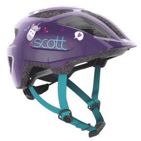 Scott Spunto Kid (CE) Helmet, Purple/Blue