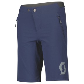 Scott Trail 10 LS/Fit W/Pad Junior Shorts, Midnight Blue