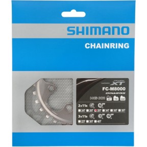 Shimano XT 2-speed Chainring FC-M8000 28T (BD)