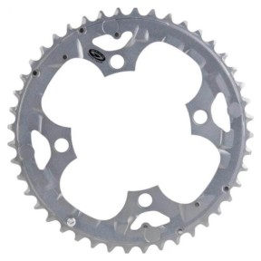 Shimano Deore FC-M590 104mm BCD 4 Arm Outer Chainring - Grey - 44T