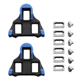 Shimano SPD-SL SM-SH12 Pedal Cleats, Black/Blue