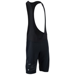 Silvini Barrea MTB Men's Bib Tights, Black/Charcoal