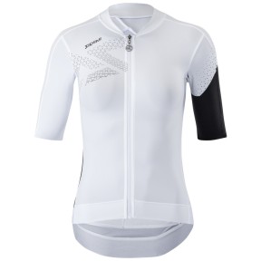 Silvini Rosalia Women's Slim Jersey, White/Black