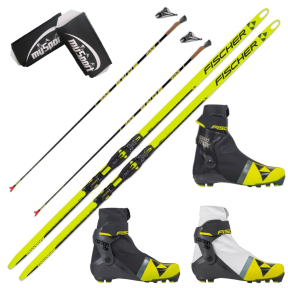 Fischer RCS Carbonlite Skate Ski Set