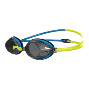 Speedo Adult Vengeance Goggles, lime/blue