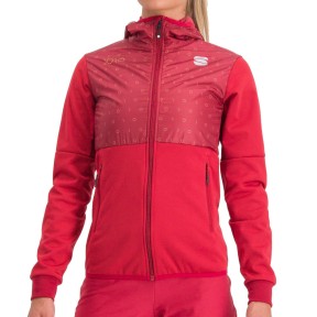 Sportful Doro Women's Ski jacket, red rumba, 0422504 622