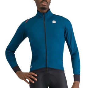 Sportful Fiandre Men's Jacket, Teal Blue