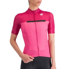 Sportful Pista Women's Jersey, Carmine Rose