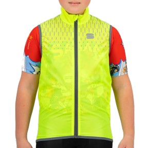 Sportful Reflex Kids Vest, Yellow