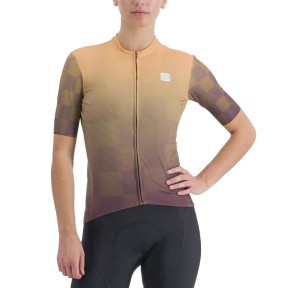 Sportful Rocket Women's Jersey, Huckleberry/Papaya