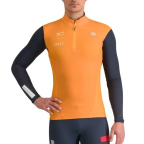 Sportful Squadra Men's Jersey, Bright Marigold/Galaxy Blue