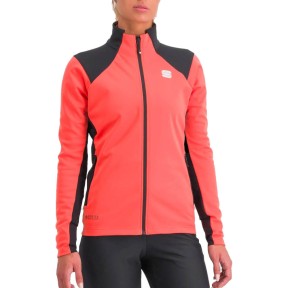 Sportful Squadra Women's Jacket, Pompelmo/Black