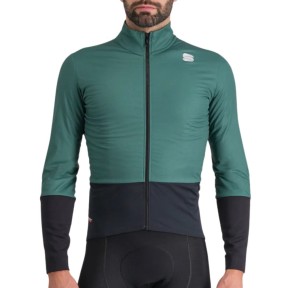 Sportful Total Comfort Cycling Men's Jacket, Shrub Green