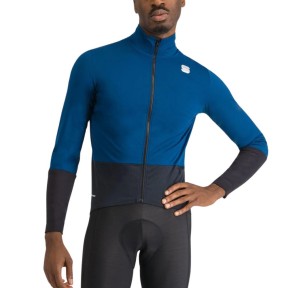 Sportful Total Comfort Cycling Men's Jacket, Teal Blue