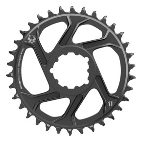 Sram Eagle X-SYNC 2 Direct Mount Chainring 34T, 12s, 3mm Offset, Black