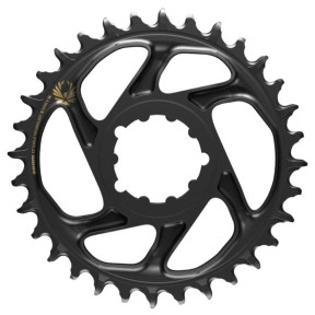 Sram Eagle X-SYNC 2 Direct Mount Chainring 36T, 12s, 3mm Offset, Black/Gold