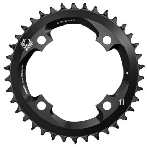 Sram X-Sync 2 Eagle Chainring - 38 Tooth, 104mm BCD, 12-Speed, Black