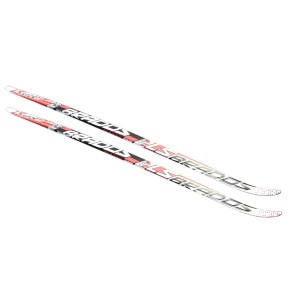 STC Brados LS Sport 3D Step Kids Skis, Red