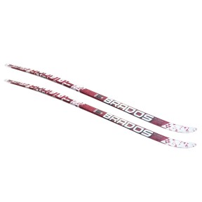 STC Brados XT Tour Wax Kids Skis, Red