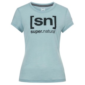 super.natural Essential I.D. Women's Tee, Cloud Blue