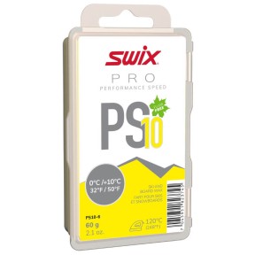 Swix PS10 Yellow, 0°C/+10°C, 60g