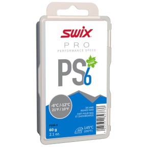 Swix PS6 Blue, -6°C/-12°C, 60g