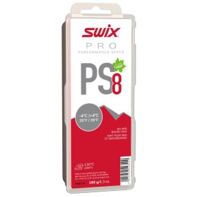 Swix PS8 Red, -4°C/+4°C, 180g