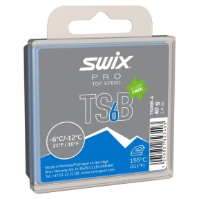 Swix TS6 Black, -6°C/-12°C, 40g