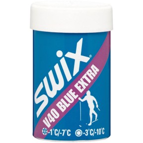 Swix V40 Blue Extra Grip Wax 45g