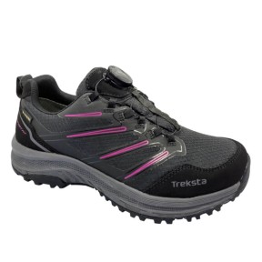 Treksta Larvik Boa GTX Women's Shoes, Black/Purple