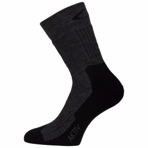 Ulvang Aktiv Merino Socks black/grey, 75131-11106