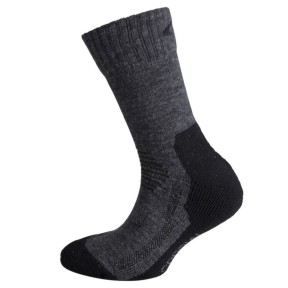 Ulvang Spesial Jr Kids Merino Socks, Charcoal Melange/Black