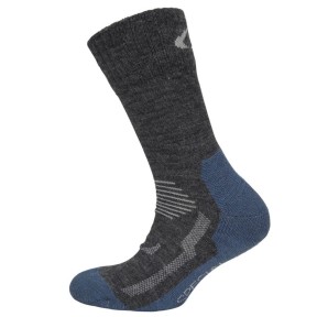 Ulvang Spesial Jr Kids Merino Socks, Charcoal Melange/Stellar