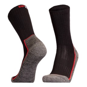 Uphill Sport Socks Hiking Men, Black