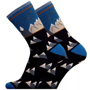 Uphillsport Lifestyle Mountains Merino socks, navy E9399 160