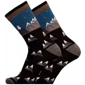 Uphillsport Lifestyle Mountains Merino socks, black, E9399 199