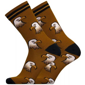 Uphillsport Lifestyle Eagle Merino socks, brown, E9394 145