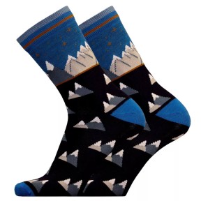 UphillSport Lifestyle Mountains Merino Socks, Navy