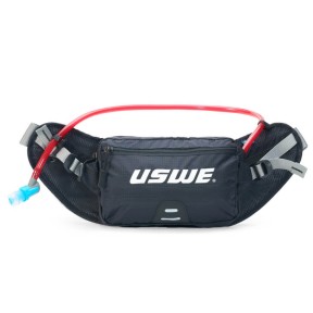 USWE Zulo 2L Hydration Waist Pack, Black