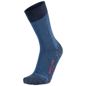 UYN Athlesyon Comfort Stripes Unisex Socks, Dark Blue